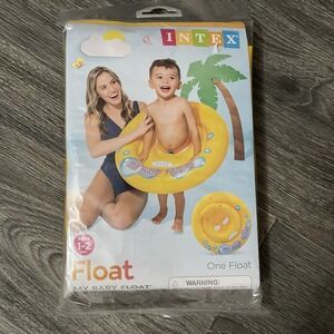 Intex My Baby Float Ring For Pool Infant Chair Lounge W/Backrest  Age 1-2 Yrs